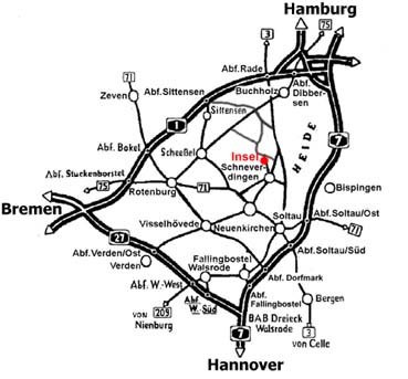 bersichtk.Hamburg-Hannover-Bremen